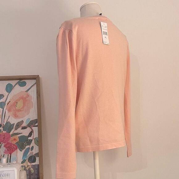 NWT Tint & Shadow Brand Women's Pink Sweater Top - Picture 6 of 10